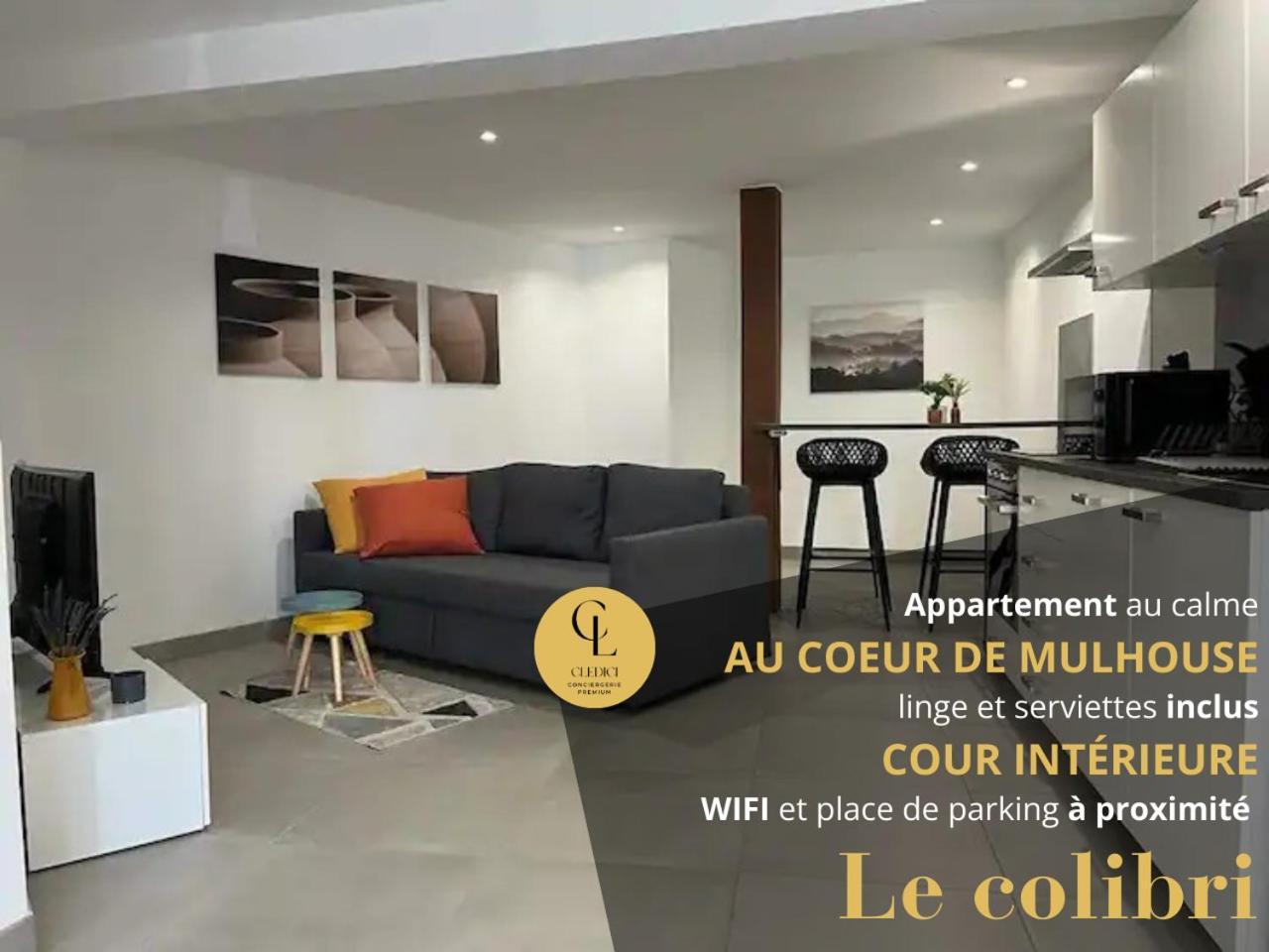 Apartment Le Colibri-park. Gratuit- Prox.musee Automobile *